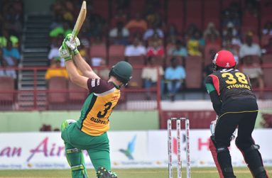 Martin Guptill on the go during his knock