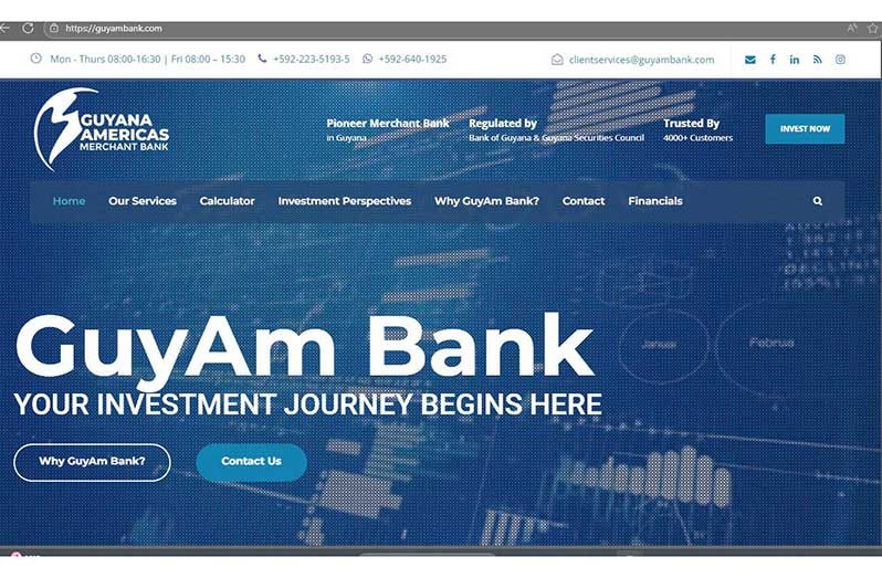 The Guyana Americas Merchant Bank