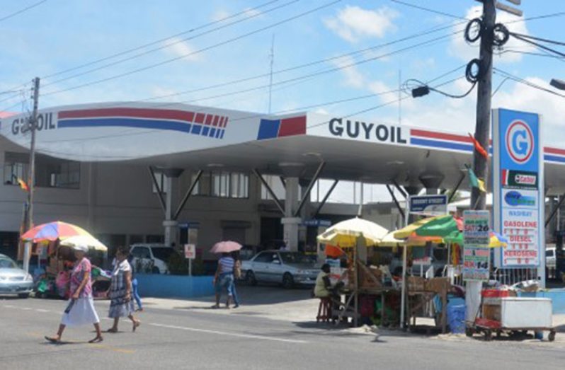 A GuyOil service station