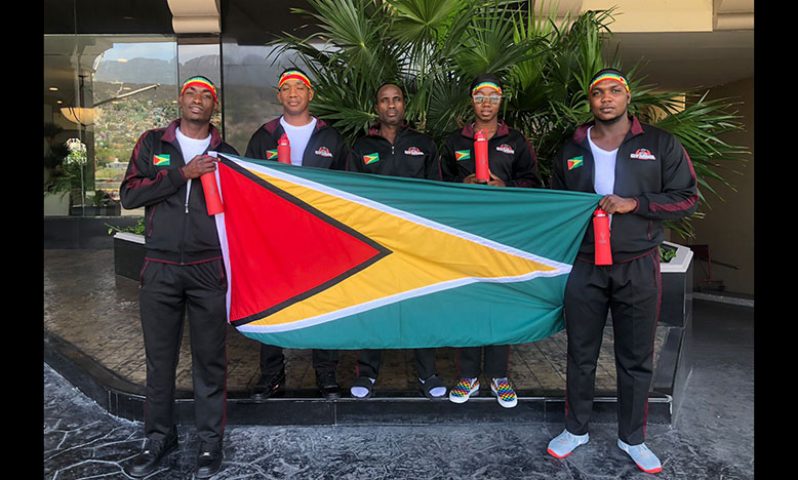 Guyana’s MMA team in Monterrey, Mexico, ahead of the June 22 – 24 IMMAF Pan American Championship