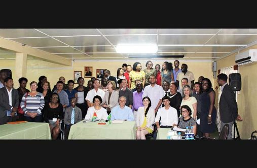 Representatives of Brazil and Guyana at the recently held meetings of the Guyana/Brazil Frontier Committee and the Guyana/Brazil Consular Group