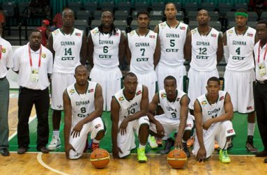 Flashback! Guyana’s Men’s basketball team at the 2014 CBC Championships in the BVI