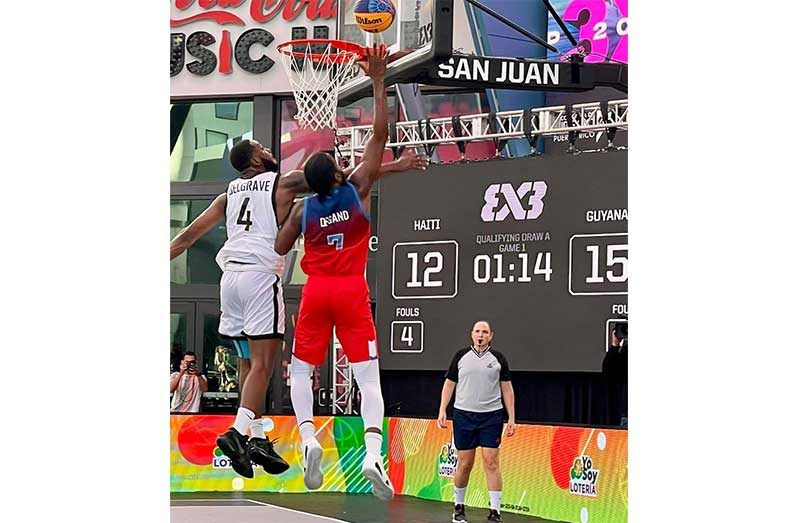 Flashback: Guyana battled Haiti at the 2024 FIBA 3x3 AmeriCup in San Juan, Puerto Rico