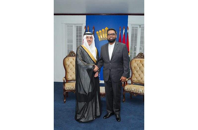 His Excellency President Mohamed Irfaan Ali and Islamic Development Bank President, Dr. Muhammad Al Jasser, reaffirmed commitment to further enhance socio-economic development co-operation