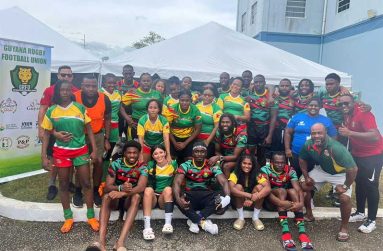 The male and female rugby teams in Trinidad and Tobago