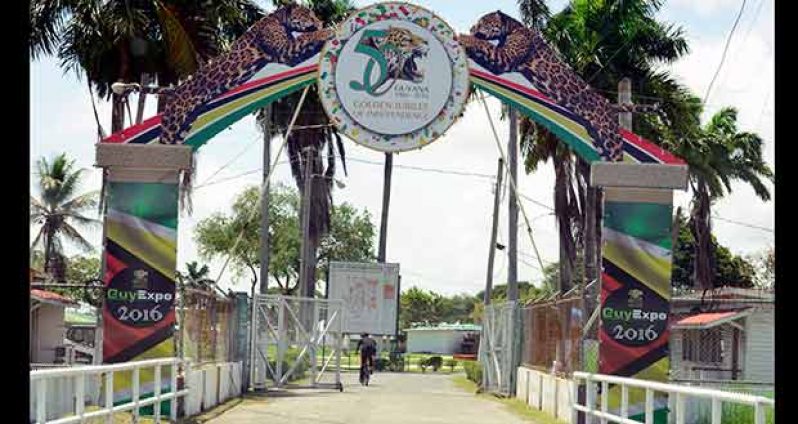 The entrance to the Sophia Exhibition Centre, where GuyExpo will be held