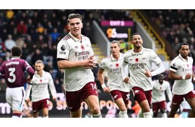 Gyokeres has scored four goals in the Premier League this season