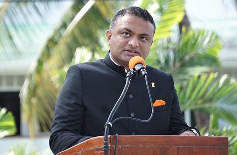 Indian High Commissioner to Guyana, Dr. K.J Srinivasa 