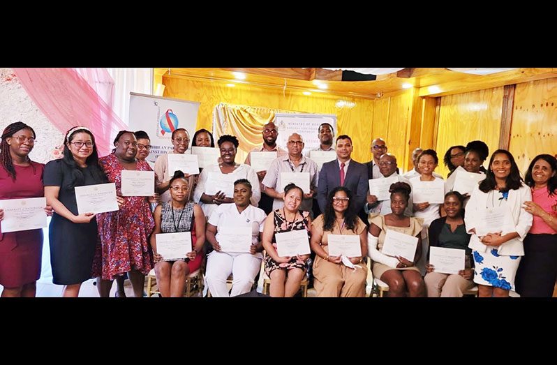 The programme planners and health care providers who completed the University of Washington's Clinical Management of HIV programme