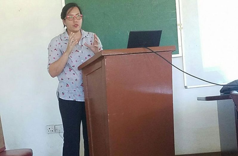 Head of the Department of Computer Science, Penelope DeFreitas