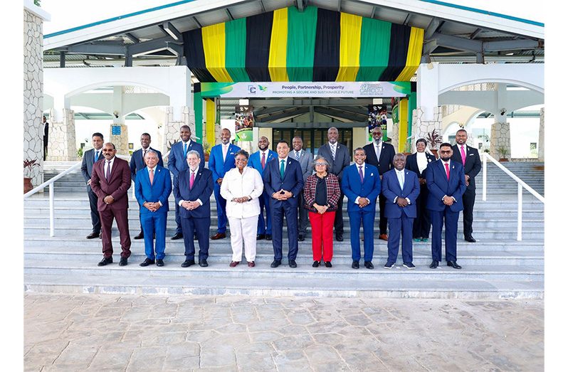 Heads of Government of the Caribbean Community (CARICOM photo)