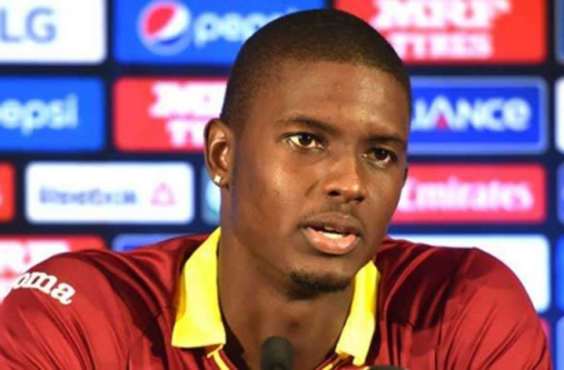 West Indies captain Jason Holder