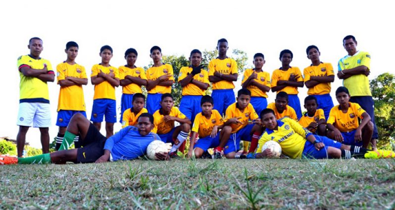 Members of the Hosororo United Football club