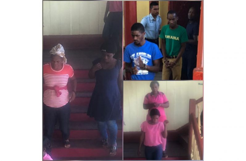 the Haitians (four females and three males) who were charged