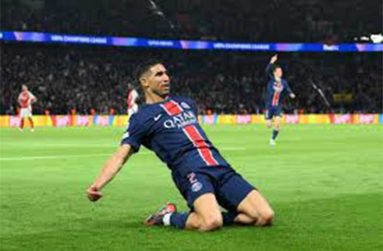 Hakimi scores 'beautifully' against Arsenal