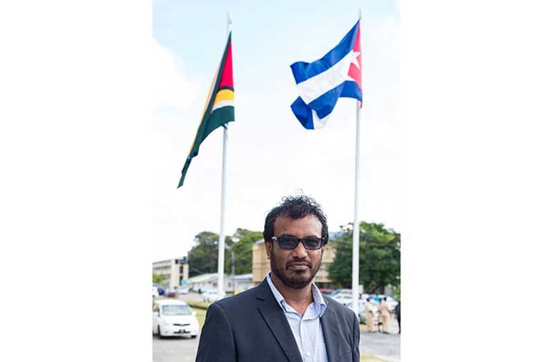 President of the Guyana–Cuba Solidarity Movement (GCSM), Halim Khan