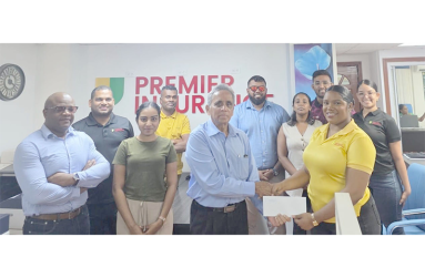 Premier Insurance becomes the first corporate entity to officially confirm its participation as a franchise team for the Demerara Cricket Board’s (DCB) upcoming T10 tournament