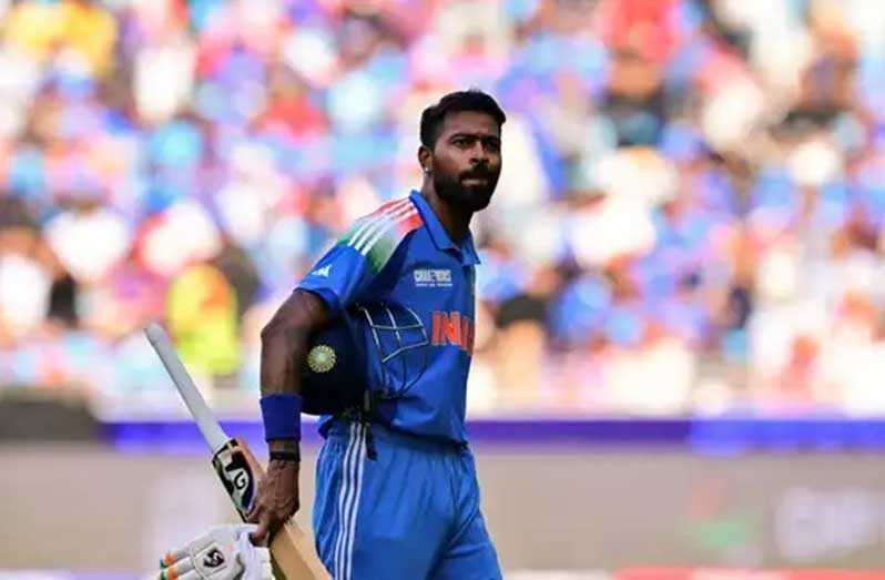 Hardik Pandya hasn't featured in any competitive cricket after IPl this year.