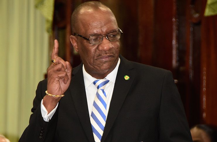 Minister of State Joseph Harmon