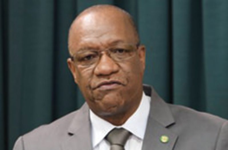 Opposition Leader Joseph Harmon