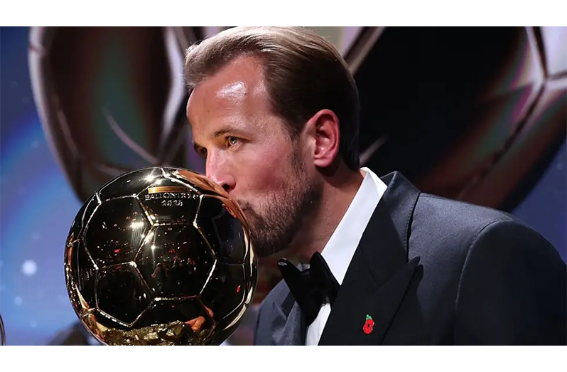 Harry Kane broke Bayern Munich's goalscoring record for a season in his third campaign at the club