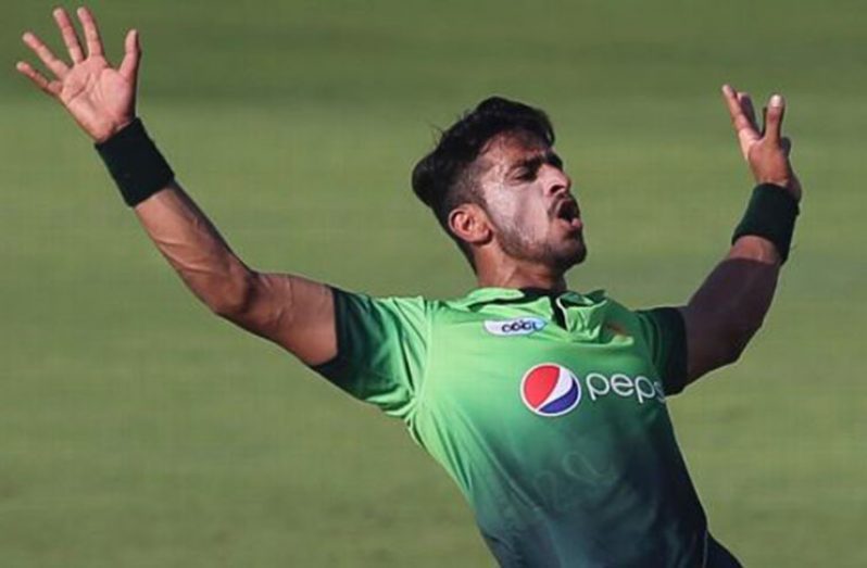 Hasan Ali takes five for 34, to become the fastest Pakistan bowler to take 50 ODI wickets.