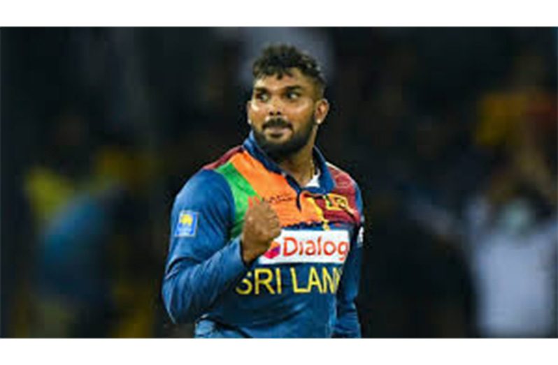 Sri Lanka all-rounder Wanindu Hasaranga