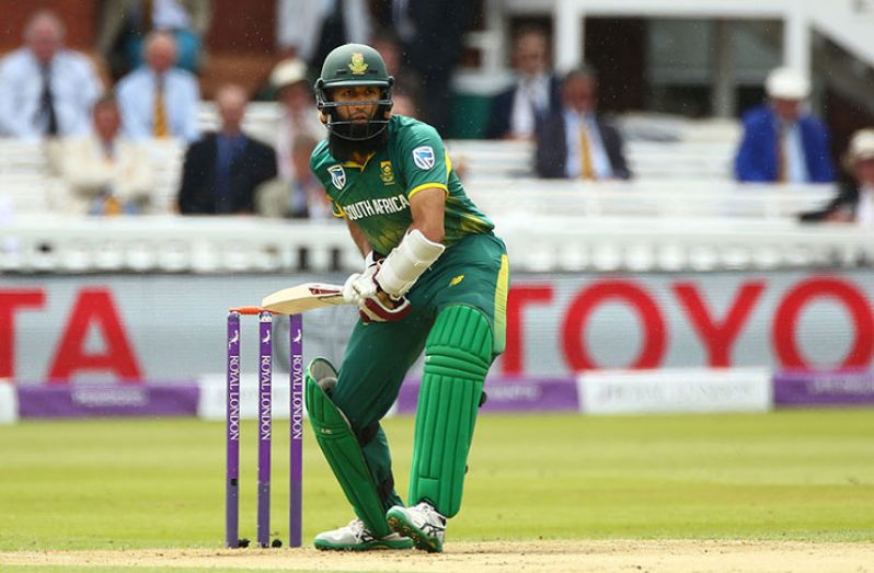 Hasim Amla passes 7 000 ODI runs during his half-century against  England at Lord’s.
