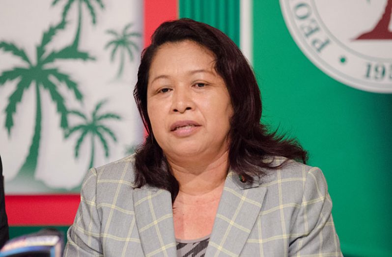 Minister of State Dawn Hastings-Williams