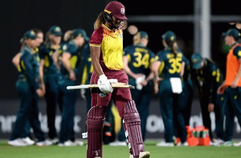 Hayley Matthews shone once again with the bat making 79 from just 40 deliveries