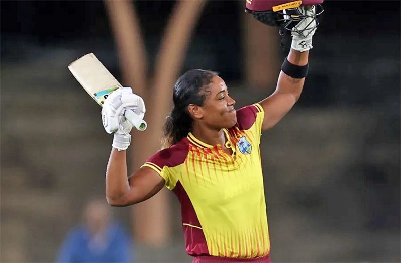 Hayley Matthews produced a 53-ball century (Getty Images)