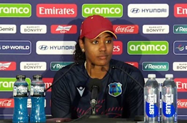 West Indies captain, Hayley Matthews