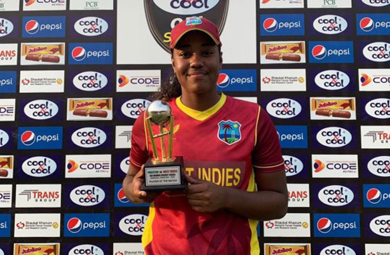 Hayley Matthews was outstanding with bat and ball for West Indies Women (Photo: CWI Media)