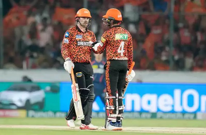 Head and Abhishek put on 167 in 9.4 overs - the highest total inside ten overs in IPL history.