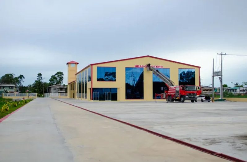 New Fire Service Headquarters, located on Homestretch Avenue, Georgetown.