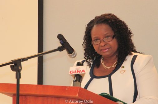 Minister of Public Health, Ms Volda Lawrence