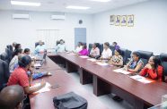 The meeting assessed Guyana’s malaria progress and planned future strategies