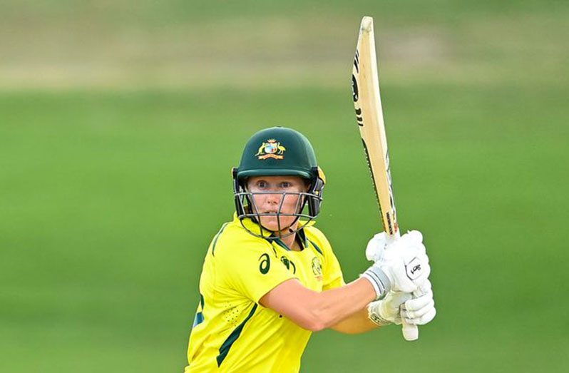 Alyssa Healy made 72 from 79 balls for Australia