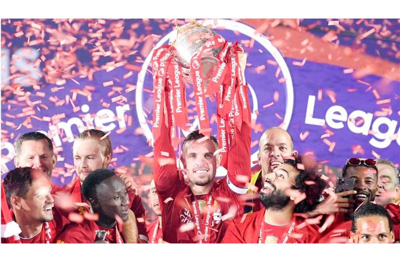 In 2020, Jordan Henderson captained Liverpool to their first Premier League title in 30 years