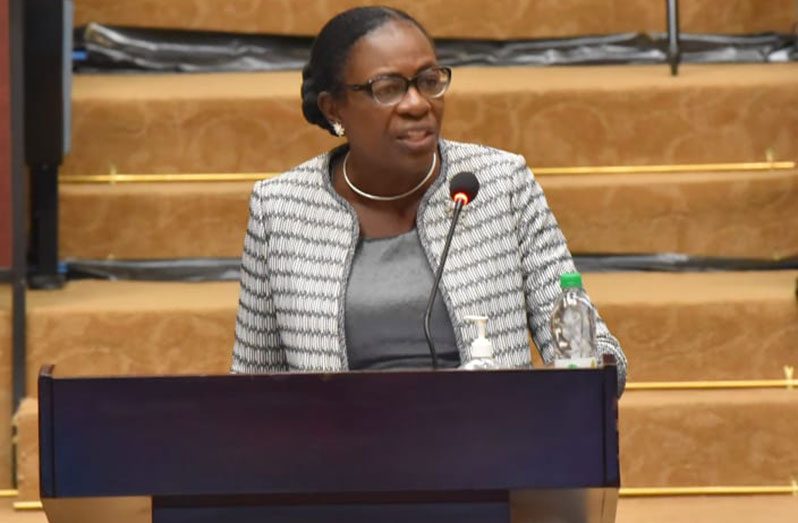 Opposition MP, Nicolette Henry