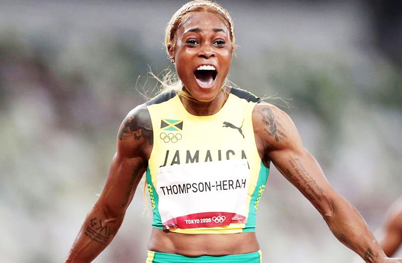 Elaine Thompson-Herah became the first female sprinter in history to claim the Olympic sprint double twice