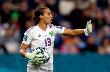 Jamaica’s hero, goalkeeper Rebecca Spencer