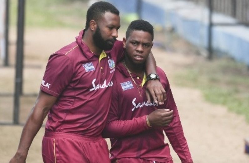 Skipper Kieron Pollard and Shimron Hetmyer