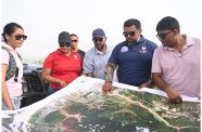 Chief Executive Officer of CH&PA, Dr. Martin Pertab and team, on Tuesday, conducted site visits to inspect the proposed alignments for two transformative infrastructural projects — the Leonora to Canal Number 1 Highway and the Schoonord to Wales Highway