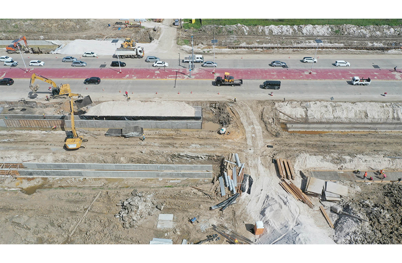 The Heroes Highway on the East Bank Demerara (EBD) is currently being expanded to enhance traffic flow and travel times for commuters who rely on the major thoroughfare