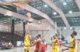Champs LTI’s Rasheed Hinds going for a basket