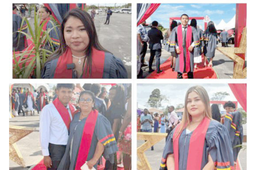 Hinterland teachers who are among the 1,345 CPCE graduates (DPI photos)