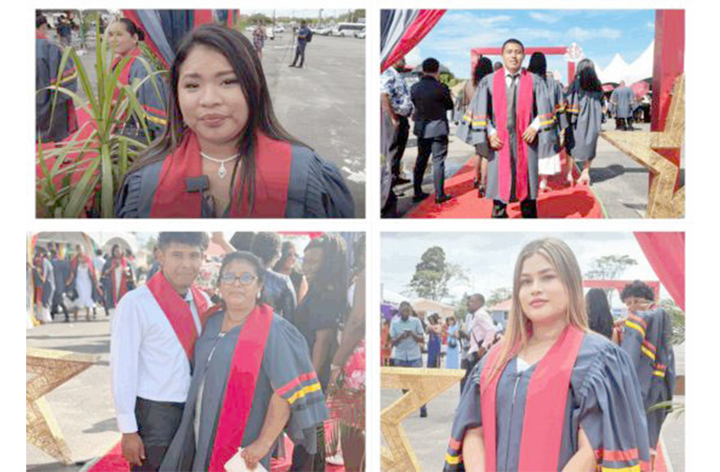 Hinterland teachers who are among the 1,345 CPCE graduates (DPI photos)