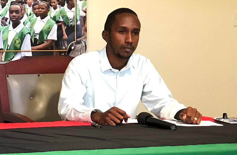 PNC/R Chairman, Shurwayne Holder