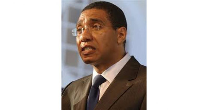 Jamaica’s Prime Minister Andrew Holness